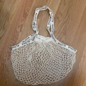 SoHa Living “ALOHA” string reusable shopping bag